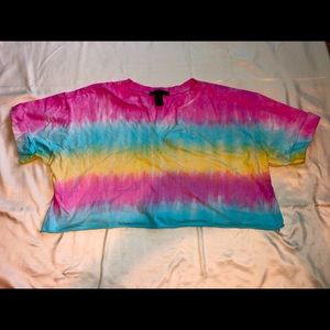 Tie dye crop top